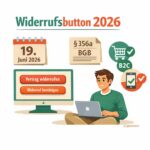Widerrufsbutton ab 19.06.2026 Pflicht - B2C